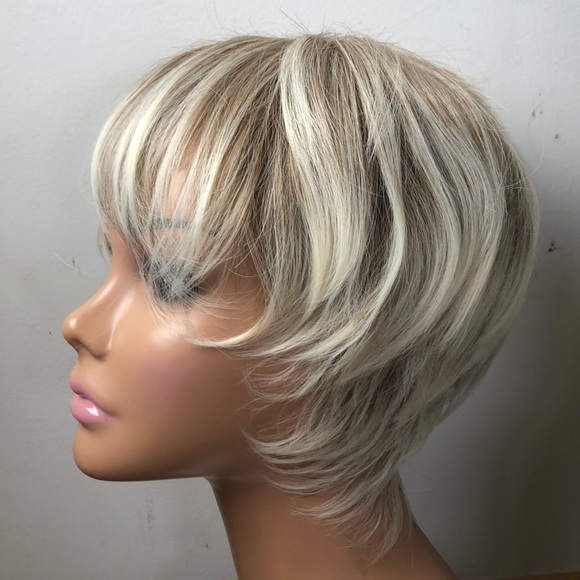 ?BLONDE HONEY BLONDE BROWN MIX FULL CAP  WIG*NEW main image 4